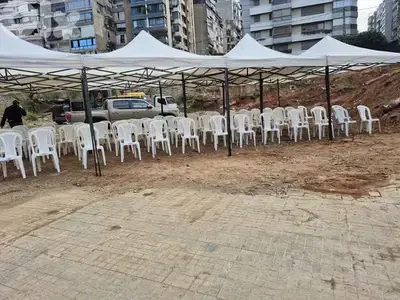 خيم للبيع وللايجار طاولات كراسي اناره