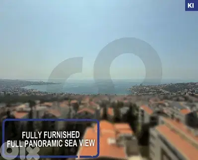 fully furnished- Panoramic sea view-   kfarhbeb ghazir REF#KI122354
