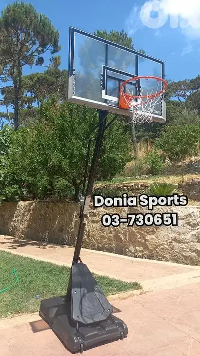 330$ movable basketball stand hoop (spalding)