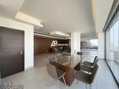 Sea and City View Apartment For Rent In Saifi - شقة للإجار في الصيفي