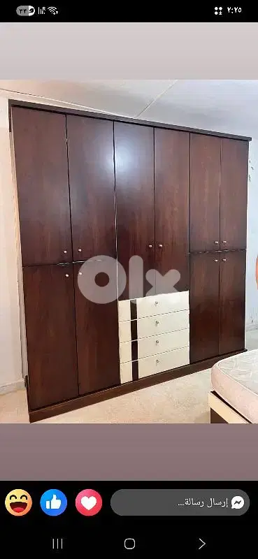 اوضة نوم شغل توصاية ملبسة قشرة زان مع فرشة