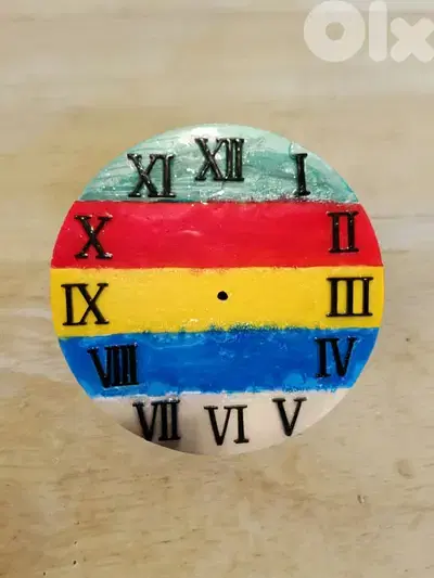 Customized Druze Resin Clocks