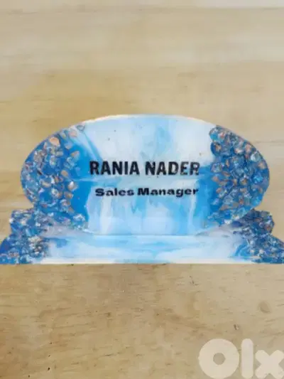 Customized Manager Resin Sheild