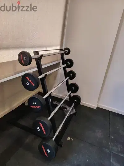 weighted barbell