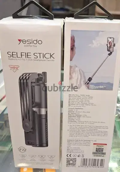 YESIDO SELFIE STICK SUPPORT 4.7 TO 7 INCH SMART PHONE DEVICES SF22 7$