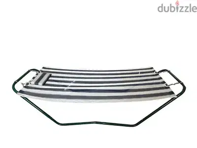 Brand New Hammock with Strong Metal Stand – Great for Summer!
