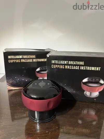 Smart Cupping Therapy Device – With Red Light & Heating