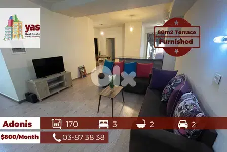 Adonis 170m2 | 80m2 Terrace | Furnished | High End | Calm Area | JA