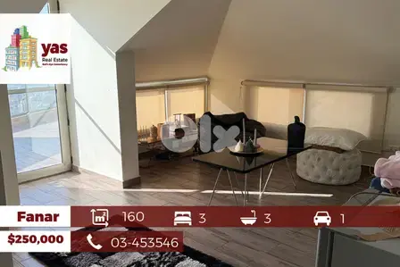 Fanar 160m2 | 40m2 Terrace | Duplex | Panoramic Sea And City View | AA
