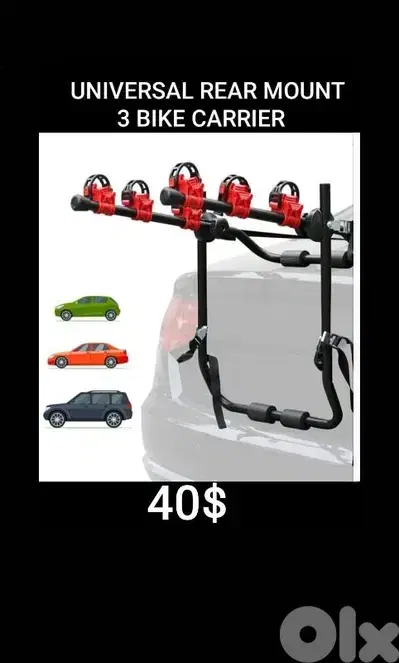 porte velo/ bike rack 3 bikes (brand new)