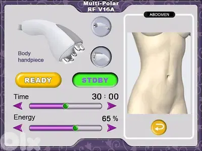 Body & Face Slimming Contouring Skin Tighten Machine - Ultrasonic RF