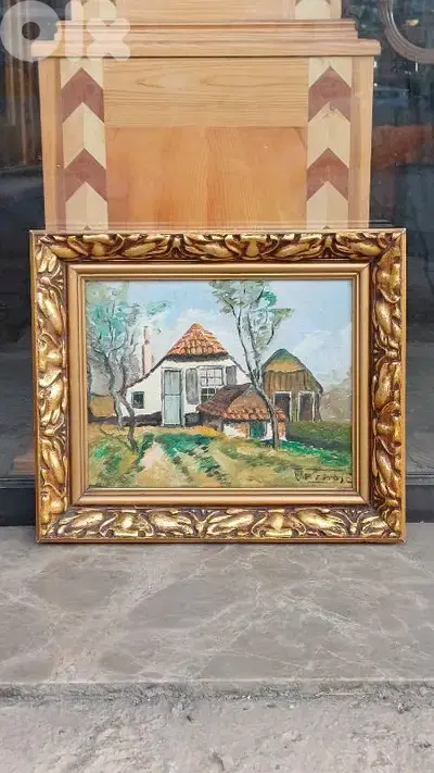 لوحة رسم زيتي اوروبية