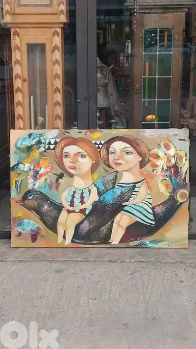 لوحة رسم زيتي روسيّة