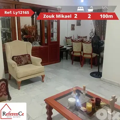 Prime location apartment in Zouk Mikael شقة في زوق ميكايل للبيع