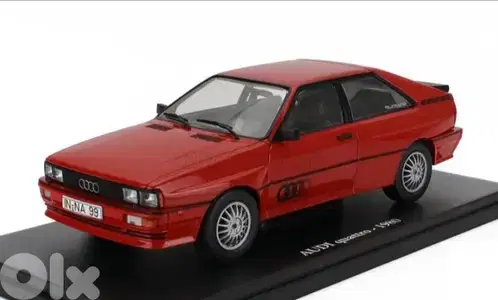 Audi Quattro 1980 diecast car model 1;24