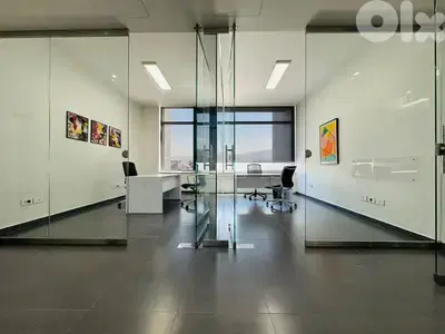 RAO26-4888 Furnished office 260m2 for rent in Sin l Fil, $ 2,834 cash