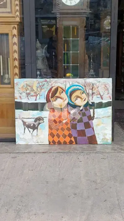 لوحة رسم زيتي روسيّة