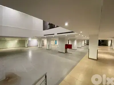 Open space for gym restaurant gallery offices