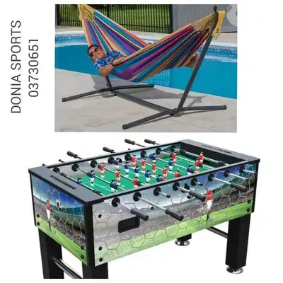 only 300$ for 2 items (hammock + babyfoot)