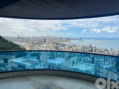 210 SQM  Apartment in Bkennaya, Metn with Breathtaking Sea View