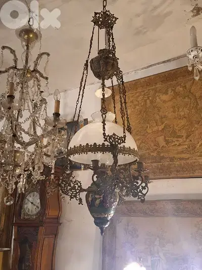 large pendul chandelier