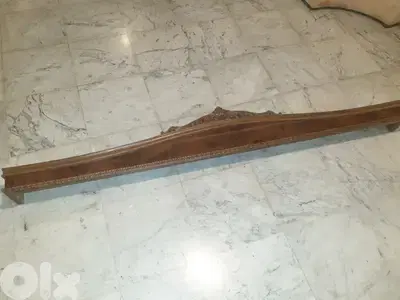 Antique curtain rails x 3