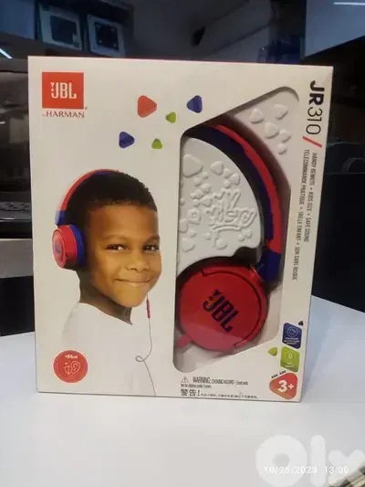JBL JR 310 headset Red last