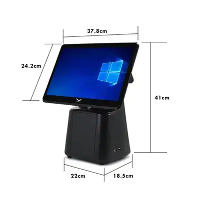 POS All In One Touch Screen + Free Software -Core I5/8GB Ram/128GB