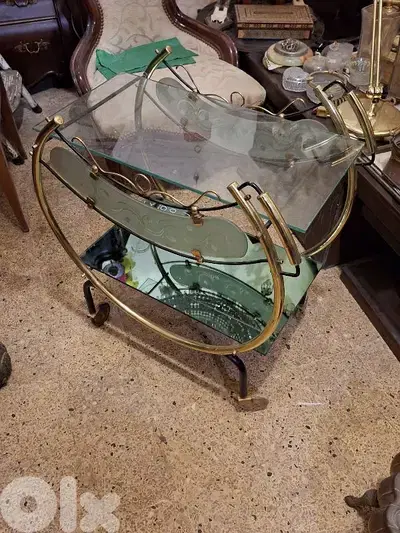 art nouveau trolley
