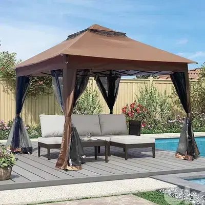 outdoor canopy gazebo tent