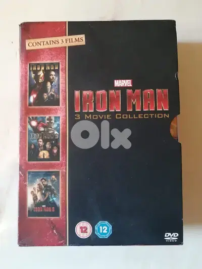 Iron man DVDs trilogy box set