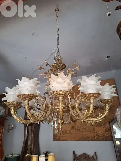bronze antique chandelier