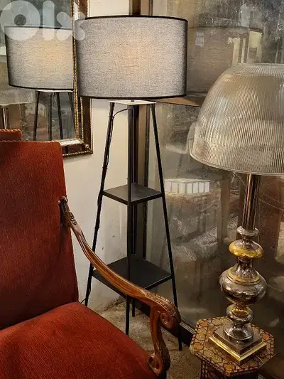large modern floor lamp