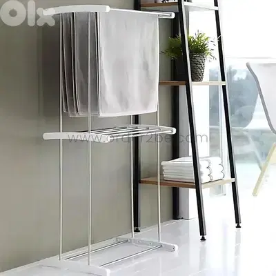 Compact 2-Tier Laundry Drying Rack – Space-Saving Airer for Towels