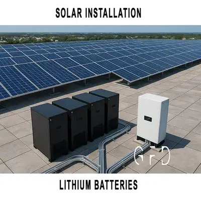 Lithium Battery Installations to Maximize Solar Energy Use