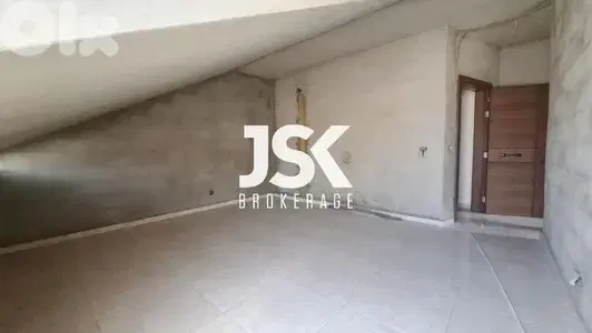 L18606-Brand New Roof with 20 SQM Terrace For Sale in Jounieh