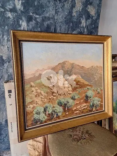 large handpainted painting