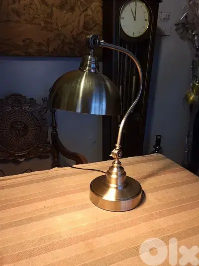 brass desk lamp