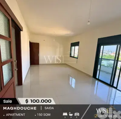 150 SQM Apartment for SALE in Maghdoushe – Saida