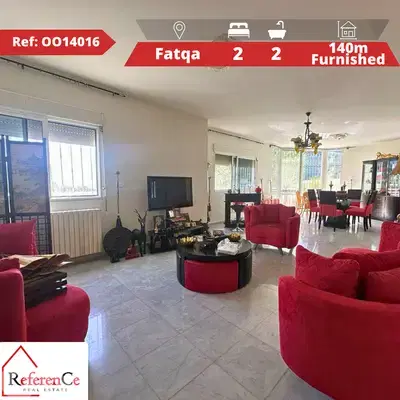 Furnished apartment in Fatqa for sale شقة مفروشة للبيع في فتقا
