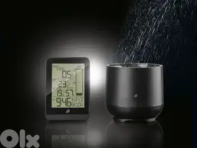 auriol weather station with rain gauge