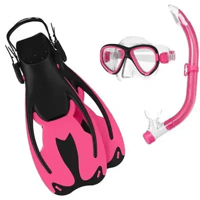 Crivit Diving & Snorkling Set For Kids M 32-36 - طقم غوص وغطس للأطفال