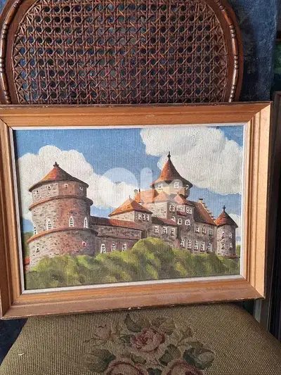 european handpainted painting