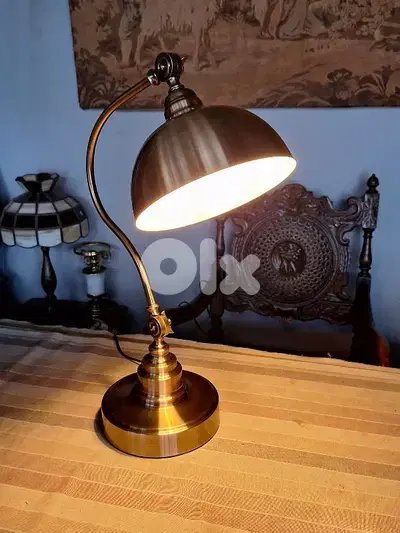 brass vintage lamp
