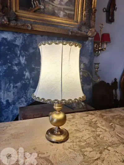 english brass lamp