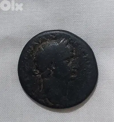 Trajan Ancient Roman Bronze SC Coin year 98 AD
