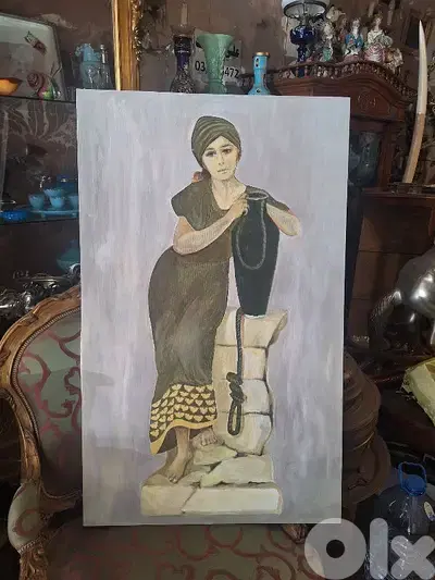 لوحة رسم لبناني مميز سعر لقطة