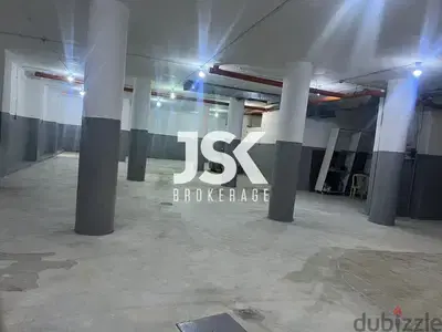 L18681-An Open Space Warehouse For Rent in Ain Al Remmane