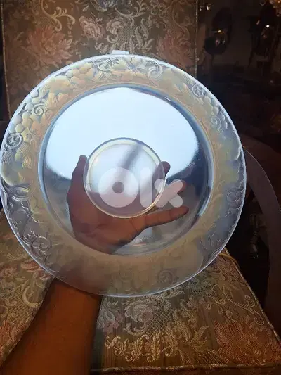 French Art Glass Opalescent Bowl Sign P. D'AVESN Lalique