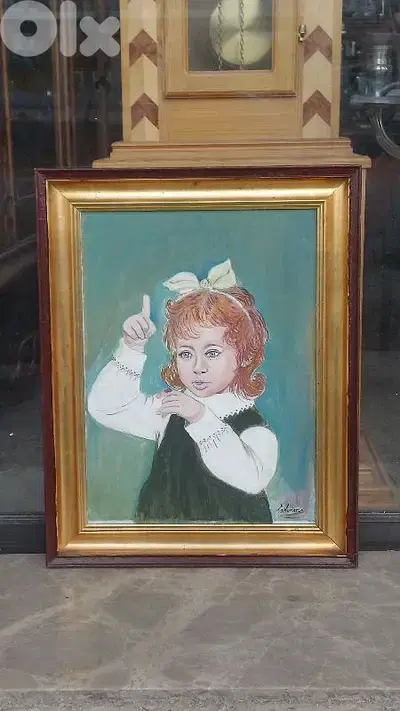 لوحة رسم زيتي اوروبية